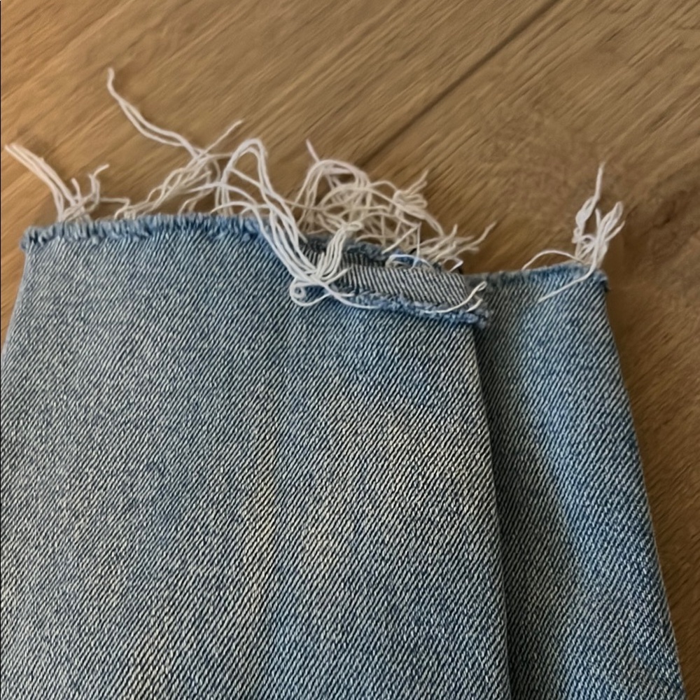 Re/Done Light Blue Denim Jeans - Picture 5 of 6